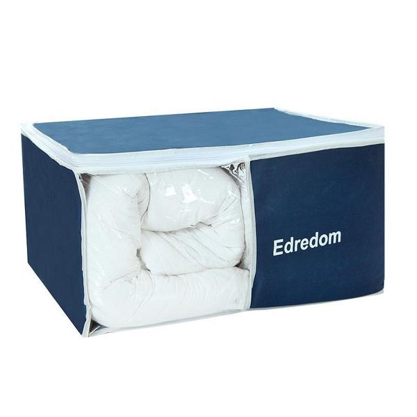 Imagem de Kit 2 Organizador De Edredons 62x47x30cm Azul Marinho 911 Vb Home