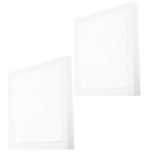 Imagem de Kit 2 Painel Led Avant 28x28 Sobrepor Quadrado 6500K Bivolt