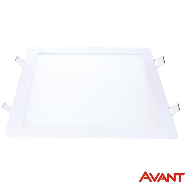 Imagem de Kit 2 Painel Quadrado Embutir 30w 40x40 Branco Frio 6500K Ultra Slim