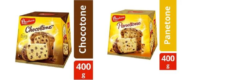 Imagem de Kit 2 panetone bauducco 400g