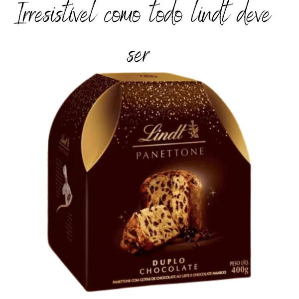 Imagem de Kit 2 Panetones Lindt Duplo Chocolate, Trufa e Doce de Leite