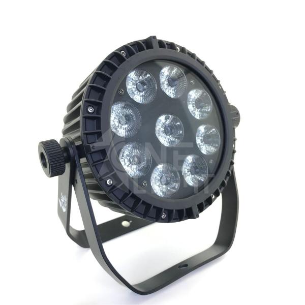 Imagem de Kit 2 par led 9x18w rgbwa + mesa dmx + máquina  fumaça 3000w