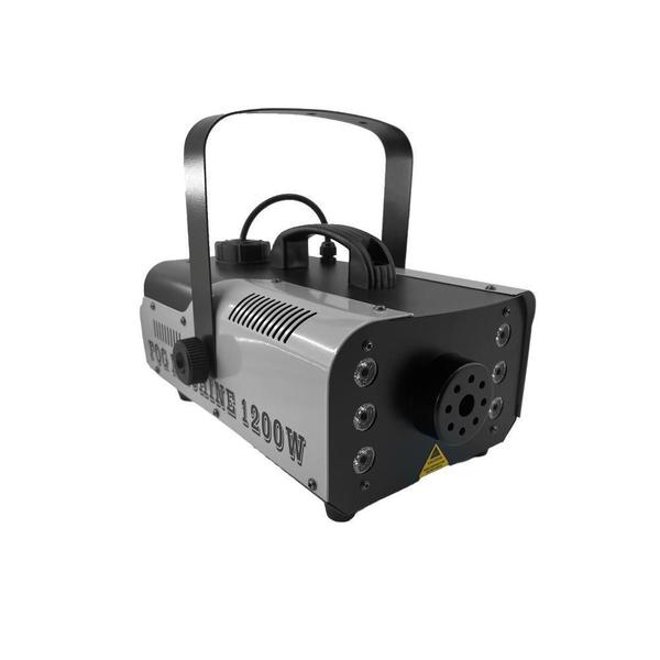 Imagem de Kit 2 Par Led Slim 60 Led 3W+Máq Fumaça 1200W+Mesa Dmx512