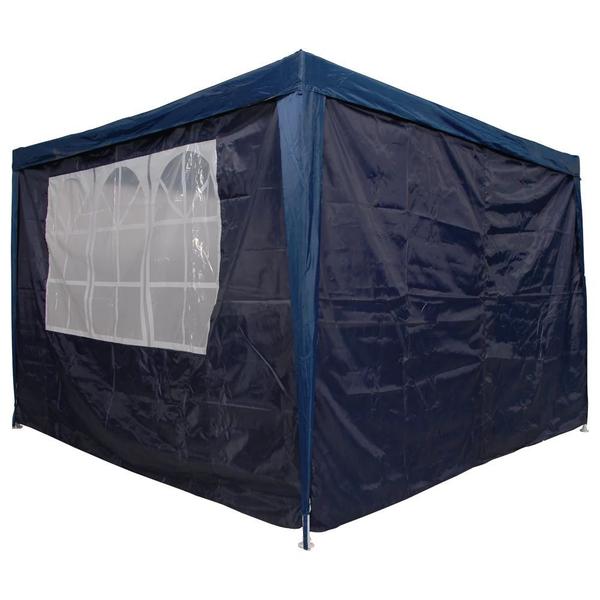 Imagem de Kit 2 Paredes Azul + Kit Conectores para Gazebo Tenda 3x3 Metros  Mor 