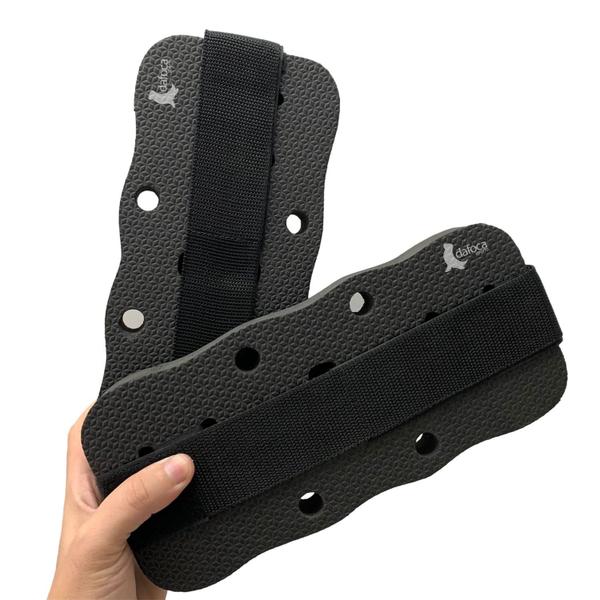 Kit 2 Pares Caneleiras Hidroginástica 2 à 3kg DF1103 Preto Dafoca Sports Imagem de Kit 2 Pares Caneleiras Hidroginástica 2 à 3kg DF1103 Preto Dafoca Sports