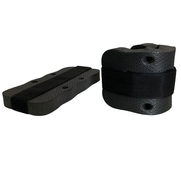 Kit 2 Pares Caneleiras Hidroginástica 2 à 3kg DF1103 Preto Dafoca Sports Imagem de Kit 2 Pares Caneleiras Hidroginástica 2 à 3kg DF1103 Preto Dafoca Sports