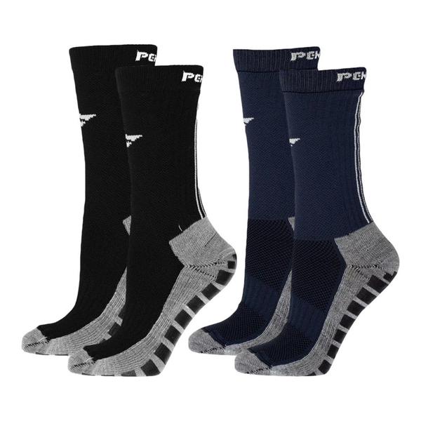 Imagem de Kit 2 Pares de Meias Penalty Grip Masculina