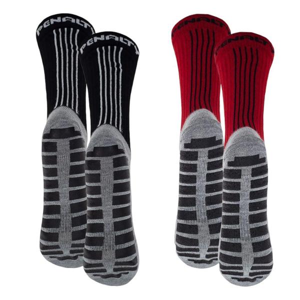 Kit 2 Pares de Meias Penalty Grip Masculina Imagem de Kit 2 Pares de Meias Penalty Grip Masculina
