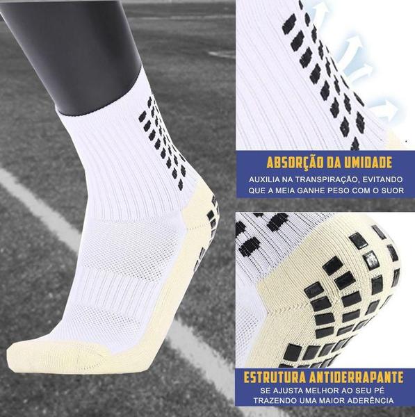 Imagem de Kit 2 Pares Meias Trusox Antiderrapantes Alta Performance