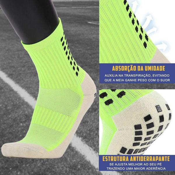 Imagem de Kit 2 Pares Meias Trusox Antiderrapantes Esportivas