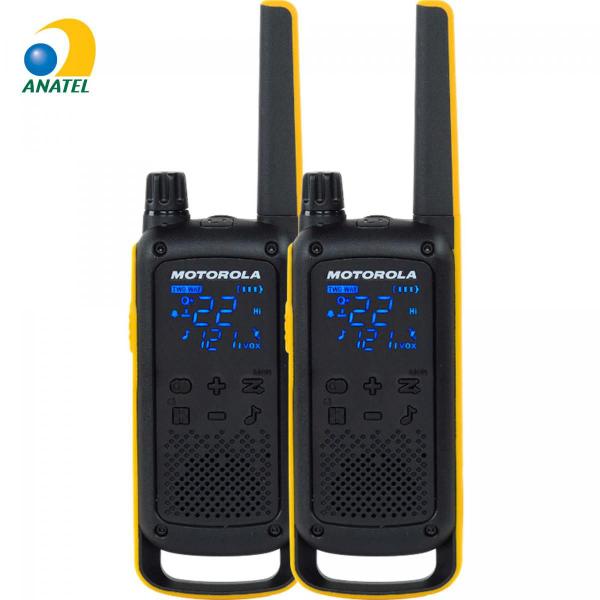 Imagem de KIT 2 Pares Rádio Comunicador Talkabout 35km T470BR MOTOROLA