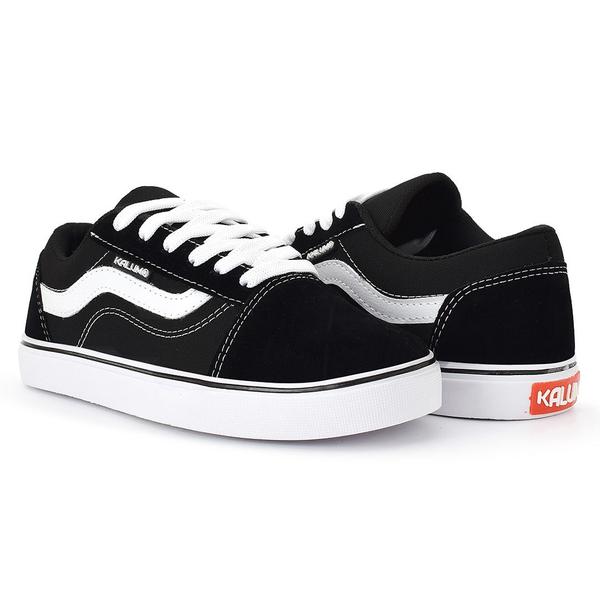 Kit 2 Pares Tenis Kalum Old Skol Unissex - Tênis Feminino