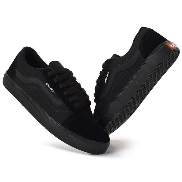 Kit 2 Pares Tenis Kalum Old Skol Unissex - Tênis Feminino