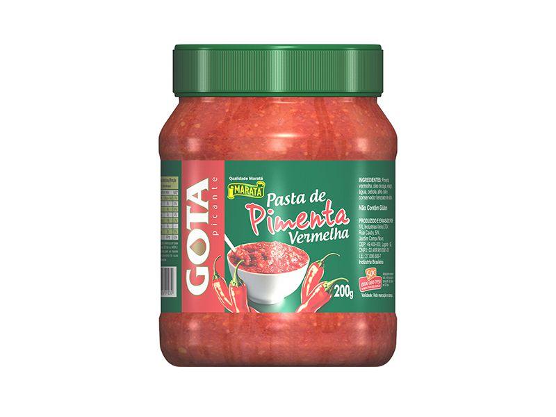 Imagem de Kit 2 Pasta de Pimenta Vermelha 200g Gota Picante Sem Glúten