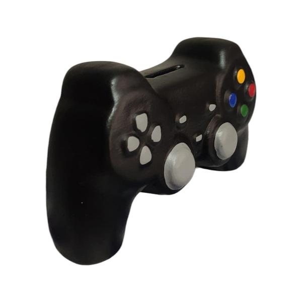 Imagem de Kit 2 Pç Video Game Cofre Controle Pote Porta Lapis - Preto - Decore Casa