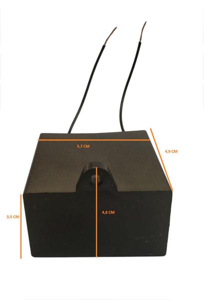 Imagem de Kit 2 pçs capacitor acv 20uf x 450v - 20uf x 450vac - cbb61