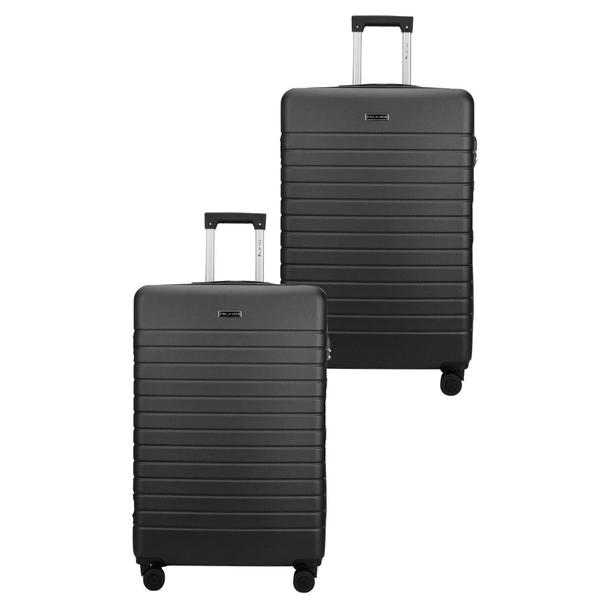 KIT 2 Peças Mala Viagem P 10kg Bordo 360º Abs Mundi Athenas MD2318 Imagem de KIT 2 Peças Mala Viagem P 10kg Bordo 360º Abs Mundi Athenas MD2318