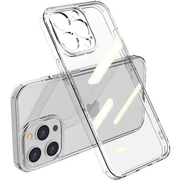 Imagem de Kit 2 Películas Cerâmica Fosca + Capa Capinha Transparente para Iphone 12