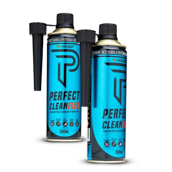 Imagem de Kit 2 Perfect Clean Motores Flex / Gasolina / Álcool - Koube