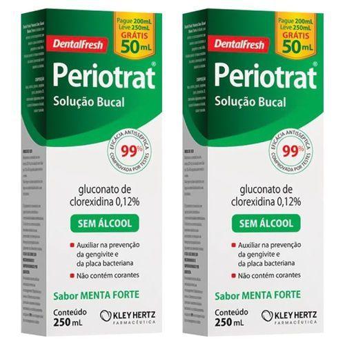 Imagem de Kit 2 Periotrat Menta Forte Sem alcool = Periogard