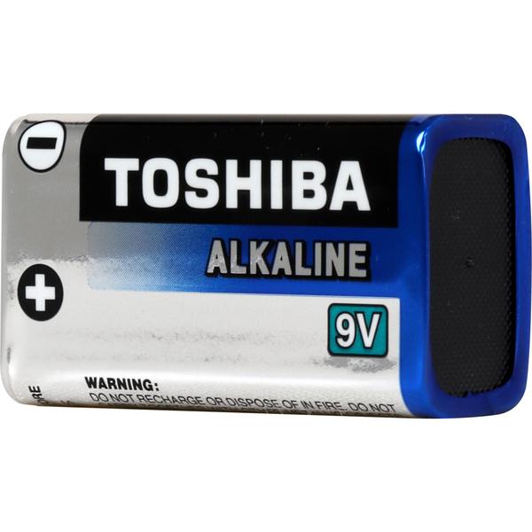 Imagem de Kit 2 Pilhas Alcalina Toshiba 9V High Power 6LR61GCP