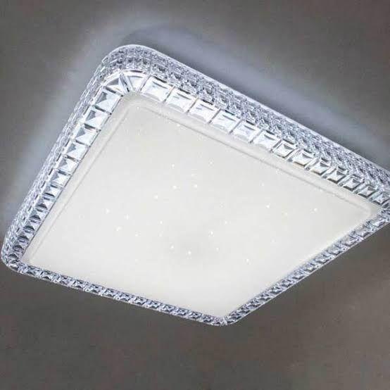 Imagem de Kit 2 Plafon Led Acrílico Orion 12W Branco Frio 28x28cm