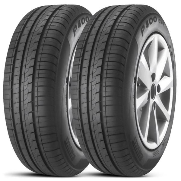 Kit 2 Pneu Aro 14 175/65R14 Pirelli 82H TL P400 Evo Kit 2 Pneu Aro 14 175/65R14 Pirelli 82H TL P400 Evo