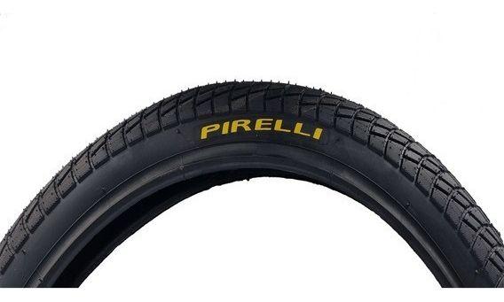 Imagem de Kit 2 Pneu Bicicleta Aro 20 Slick Pirelli Cross Bmx Par Cor Preto