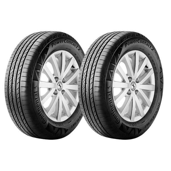 Imagem de Kit 2 Pneu Continental PowerContact 2 195/55R16 87H