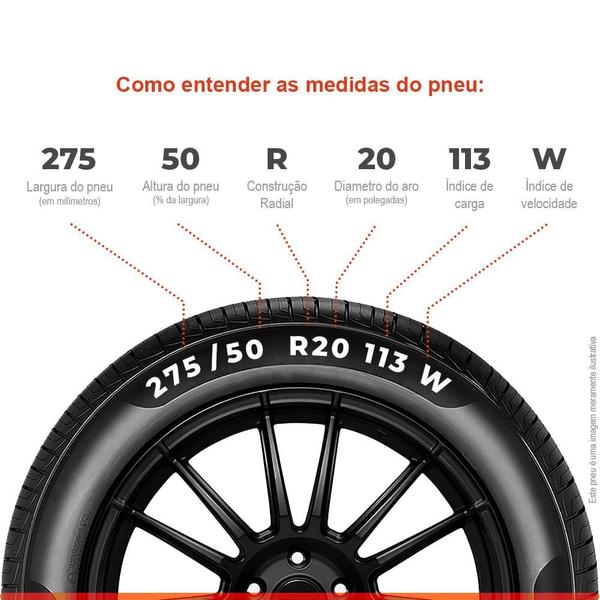 Kit 2 Pneu Linglong Aro 20 275/50r20 113W Crosswind Imagem de Kit 2 Pneu Linglong Aro 20 275/50r20 113W Crosswind