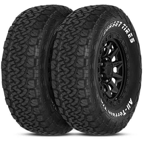 Imagem de Kit 2 Pneu Sunset Aro 16 245/70r16 111H TL  All-Terrain T/A Extra Load