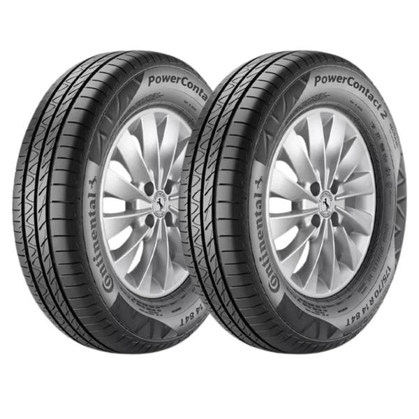 Imagem de Kit 2 Pneus 175/65r14 Continental PowerContact 2 P 82 T