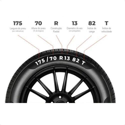 Imagem de Kit 2 Pneus 175/70R13 82T TL A609-7 Aro 13