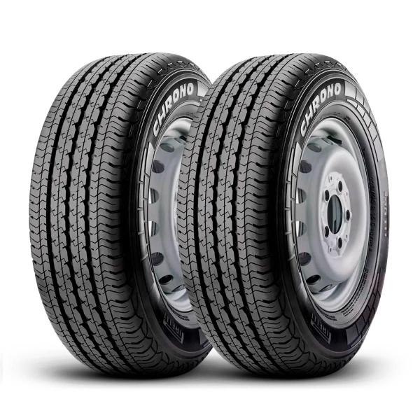 Imagem de Kit 2 Pneus 195/75R16C Pirelli Chrono 107R