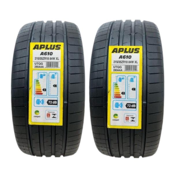 Imagem de Kit 2 pneus 215/35r18 84w aplus a610-21