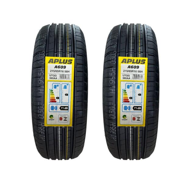 Imagem de Kit 2 Pneus 215/65R16 98H Aplus A609 Aro 16