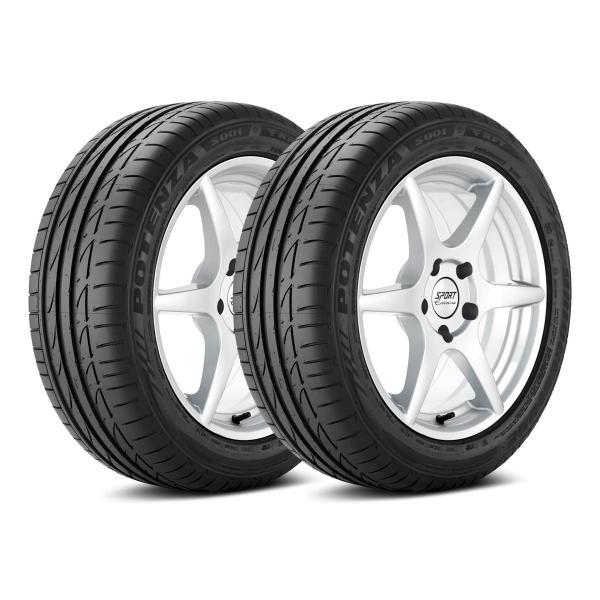 Kit 2 Pneus 225/45R19 Bridgestone Run Flat Potenza S001 92W