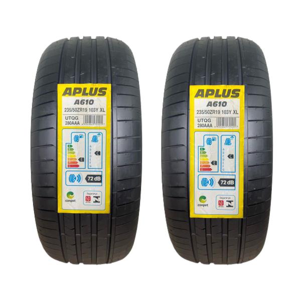 Imagem de Kit 2 Pneus 235/50R19 103Y TL Aplus A610-42 XL Aro 19