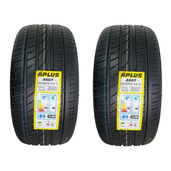 Imagem de Kit 2 Pneus 255/35R19 96W XL Aplus  A607 Aro 19