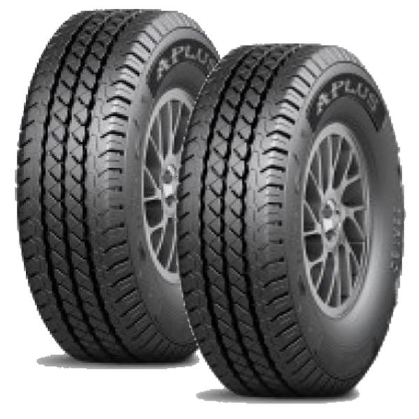 Imagem de Kit 2 pneus aplus 215/75r16c 113/111r a867