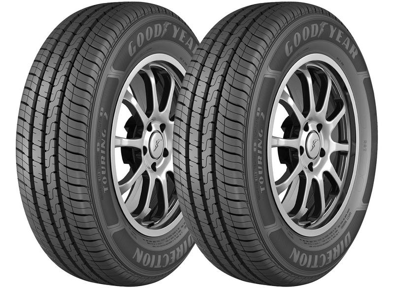 Kit 2 Pneus Aro 14” 175/65R14 Goodyear 86H - Touring Direction 2 Kit 2 Pneus Aro 14” 175/65R14 Goodyear 86H - Touring Direction 2