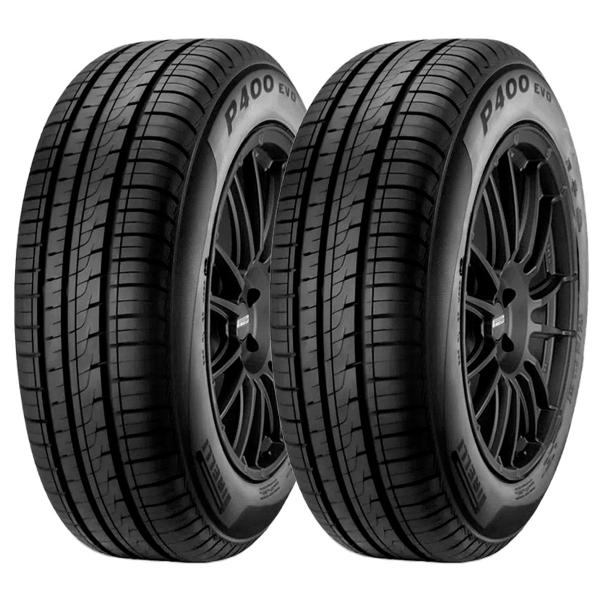 Imagem de Kit 2 Pneus Aro 15 Pirelli 195/65 R15 91H P400 EVO