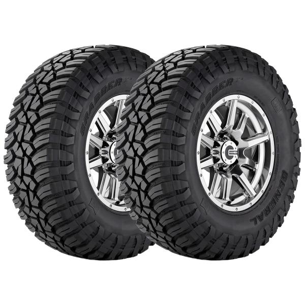 Imagem de Kit 2 Pneus Aro 16 General 225/75 R16 115-112Q FR Grabber X3