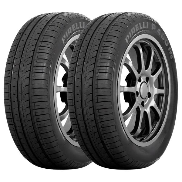 Imagem de Kit 2 Pneus Aro 16 Pirelli 205/55 R16 91v P400 Evo