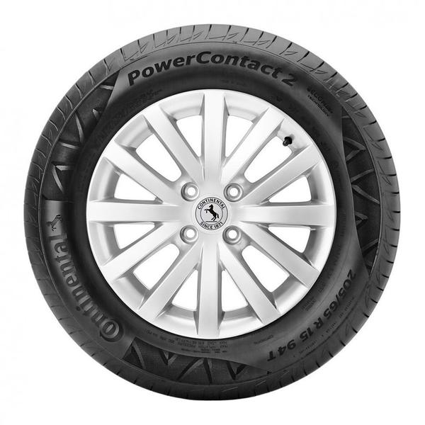 Imagem de Kit 2 Pneus Continental Aro 14 185/70R14 PowerContact 2 88H