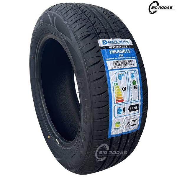 Imagem de Kit 2 Pneus Delmax Aro 15 195/60R15 Ultimatour 88V