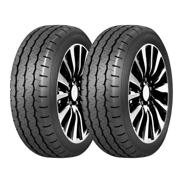 Imagem de Kit 2 Pneus Double Star Aro 16C 225/75R16C Ltech DL01 10 Lonas 121/120R