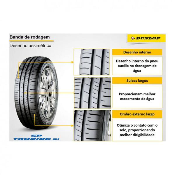 Imagem de Kit 2 Pneus Dunlop Aro 13 185/70R13 SP Touring R1 86T