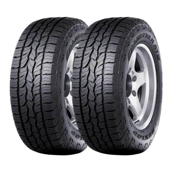 Kit 2 Pneus Dunlop Aro 17 215/60R17 Grandtrek AT-5 100H Imagem de Kit 2 Pneus Dunlop Aro 17 215/60R17 Grandtrek AT-5 100H