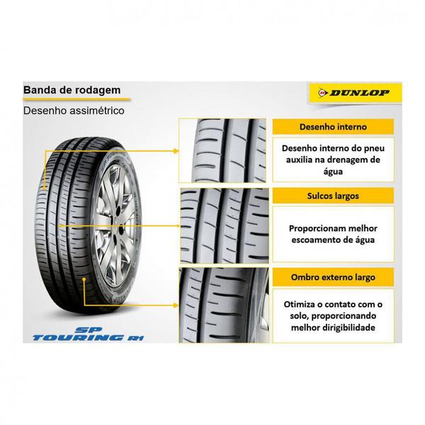 Imagem de Kit 2 Pneus Fox Dunlop Aro 14 175/65R14 SP Touring R1 82T